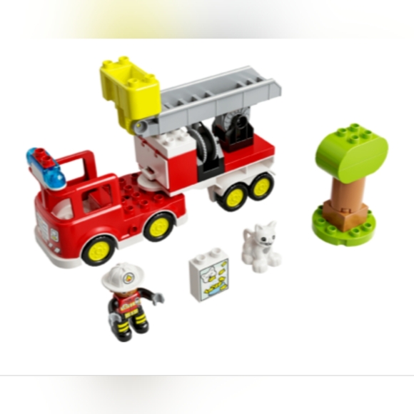 LEGO DUPLO, Rescue Fire Truck Building Toy - Picture 1 of 8